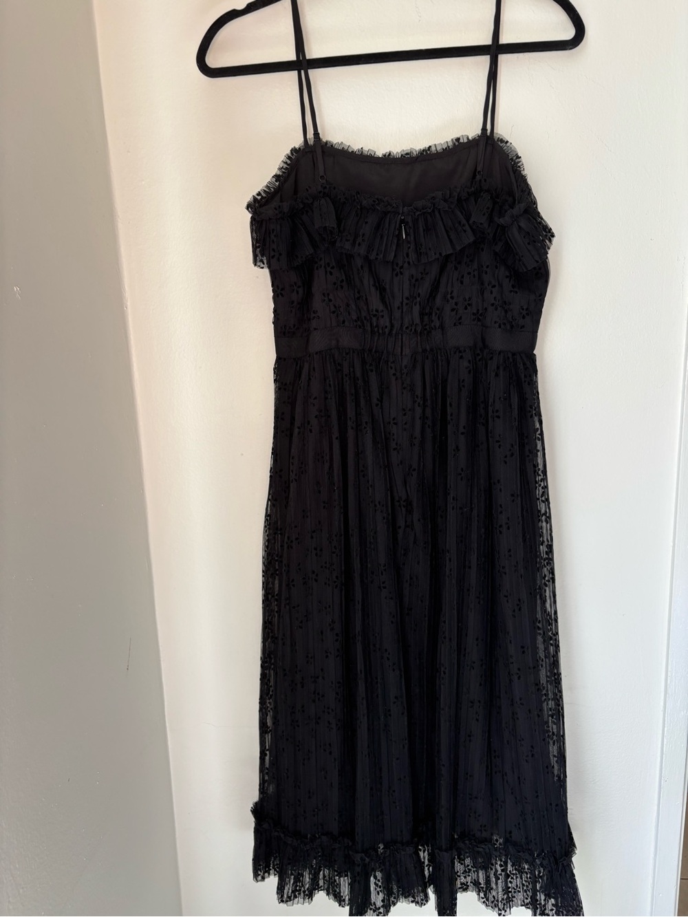 J. Crew Black lace midi Dress - Picture 3 of 6